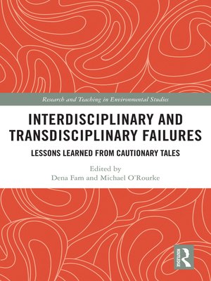 cover image of Interdisciplinary and Transdisciplinary Failures